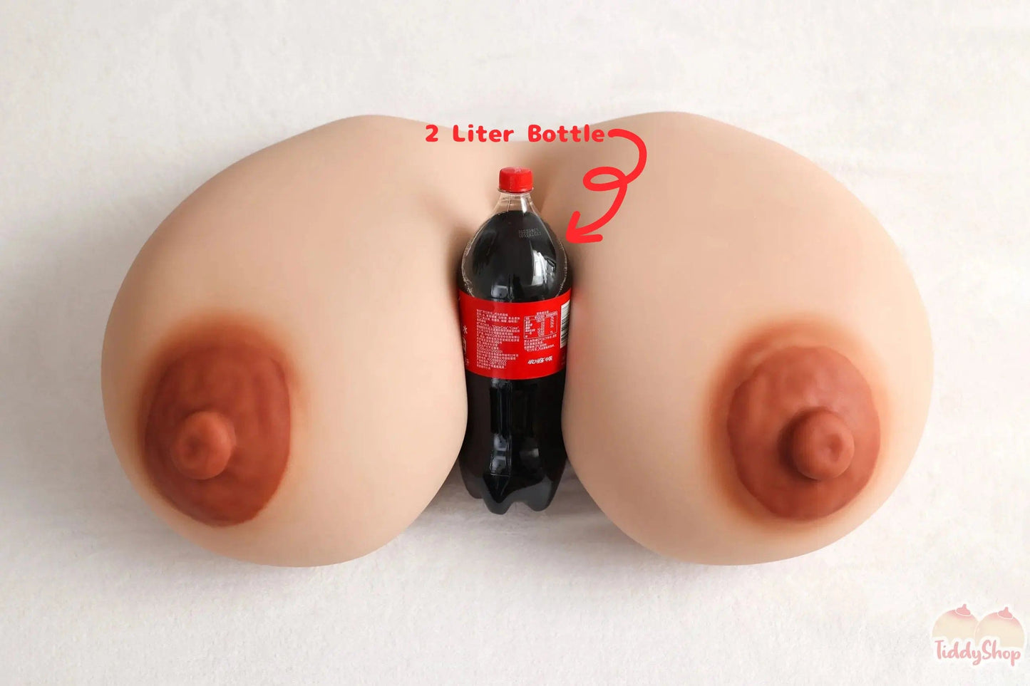 TiddyShop TiddyMattress v2 Queen Size 112LB / 51KG - The Most Gigantic, Heavenly Wobbling Breast Toy TiddyShop