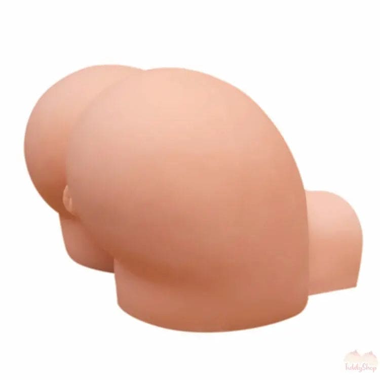 TiddyShop JelloJiggles Booty Toy 29lbs (13 kg) - 16.5" (42 cm) Booty Toy Onahole (with vagina and anus) - Sex Toy - TiddyDollHouse TiddyShop Beige