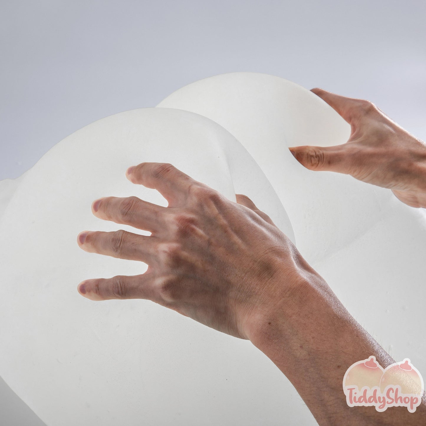 TiddyShop Jenna's Booty - Big Extra Jiggly Booty Butt Hip Toy- 53lb (24.2 kg) Onahole (with vagina and anus) - Sex Toy - TiddyDollHouse TiddyShop