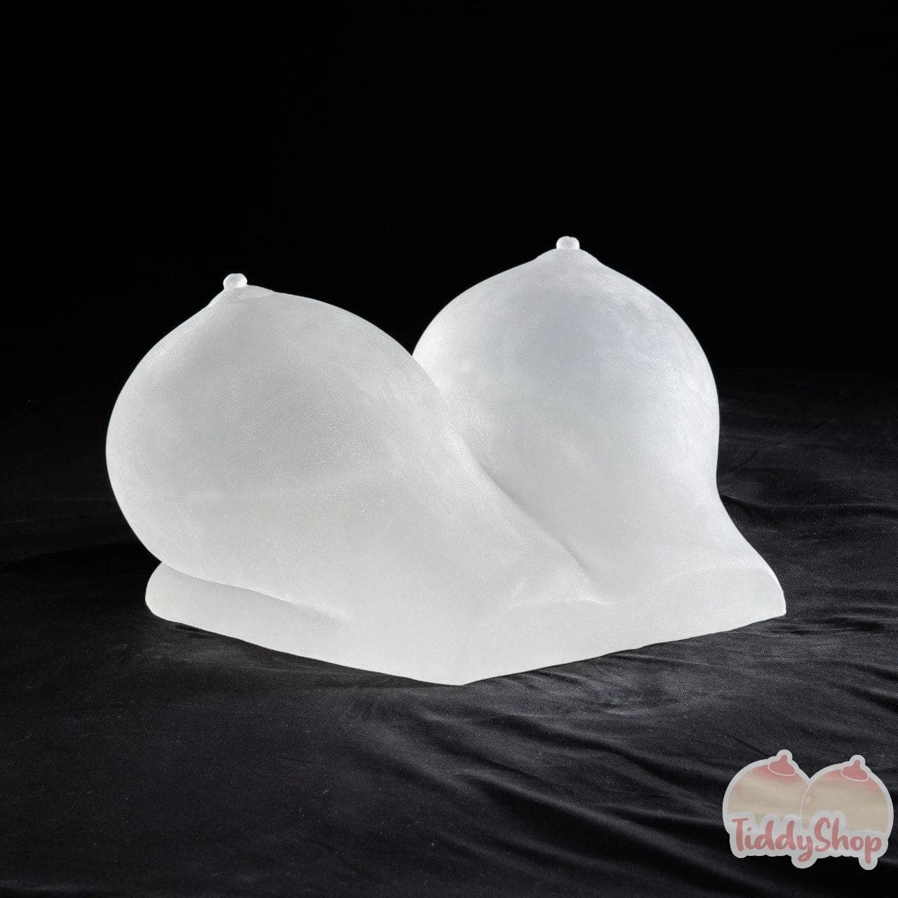 TiddyShop JelloJiggles Tiddies 25LB / 11.5KG Big Fat Tits with OPTIONAL Integrated Onahole with Vagina and Anus - Busty Anime Sex Toy Doll - TiddyDollHouse TiddyShop