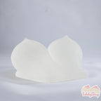 TiddyShop JelloJiggles Tiddies 25LB / 11.5KG Big Fat Tits with OPTIONAL Integrated Onahole with Vagina and Anus - Busty Anime Sex Toy Doll - TiddyDollHouse TiddyShop