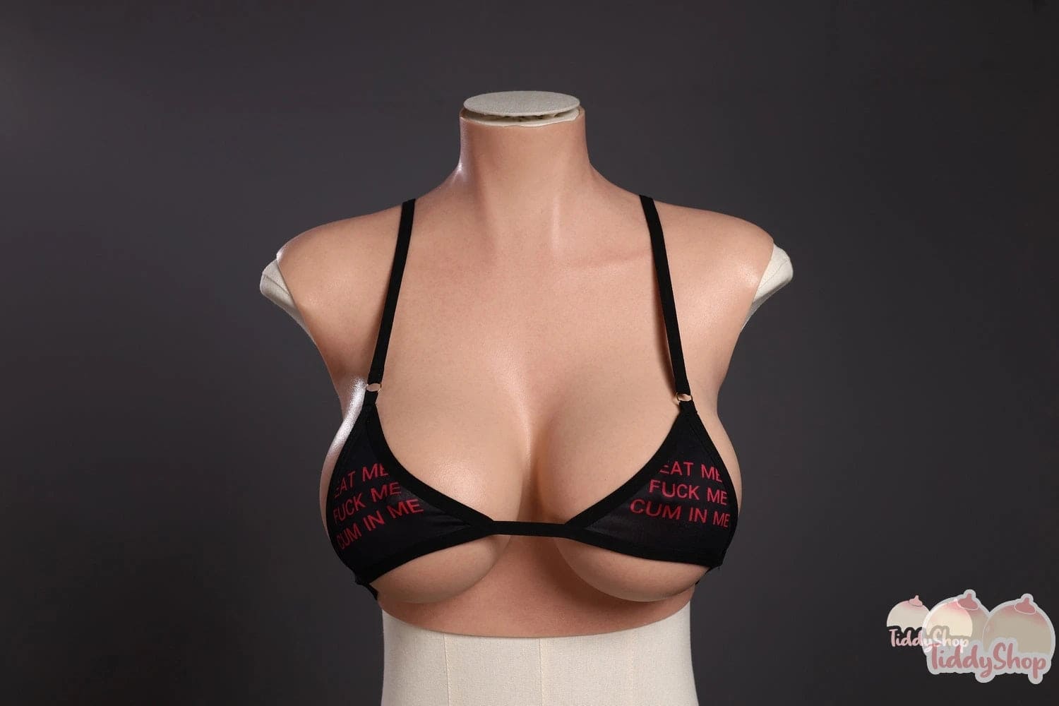 TiddyShop Beata - SimulaFeel® Tits 6.83 lb / 3.1Kg 100% Platinum Silicone Tiddies, Gel Filled, Extremely Realistic Feeling Wearable Boobs, Real 3D Skin Texture, Made with TiddyShop's New Patented Silicone Technology - TiddyDollHouse TiddyShop