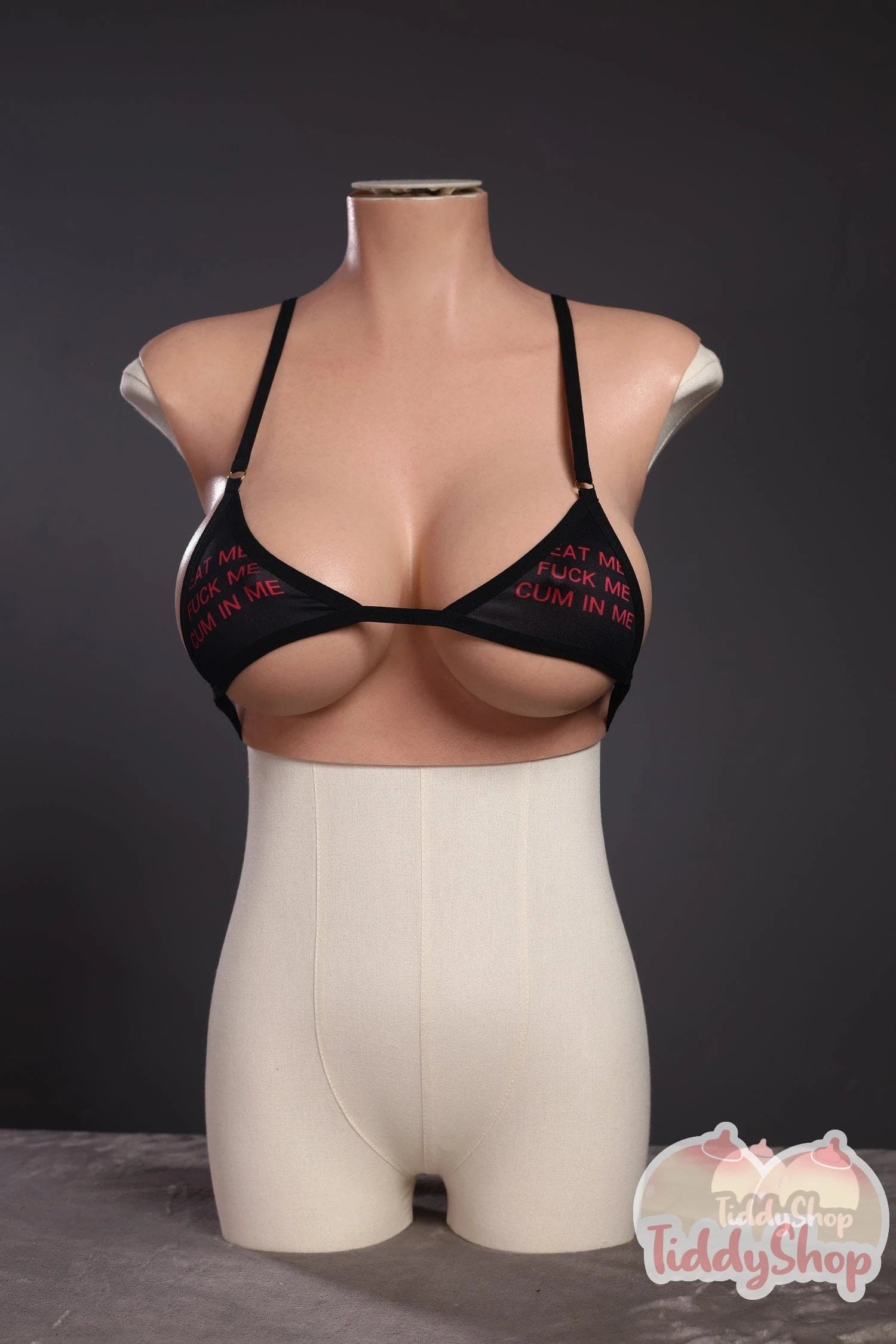 TiddyShop Beata - SimulaFeel® Tits 6.83 lb / 3.1Kg 100% Platinum Silicone Tiddies, Gel Filled, Extremely Realistic Feeling Wearable Boobs, Real 3D Skin Texture, Made with TiddyShop's New Patented Silicone Technology - TiddyDollHouse TiddyShop