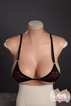 TiddyShop Beata - SimulaFeel® Tits 6.83 lb / 3.1Kg 100% Platinum Silicone Tiddies, Gel Filled, Extremely Realistic Feeling Wearable Boobs, Real 3D Skin Texture, Made with TiddyShop's New Patented Silicone Technology - TiddyDollHouse TiddyShop