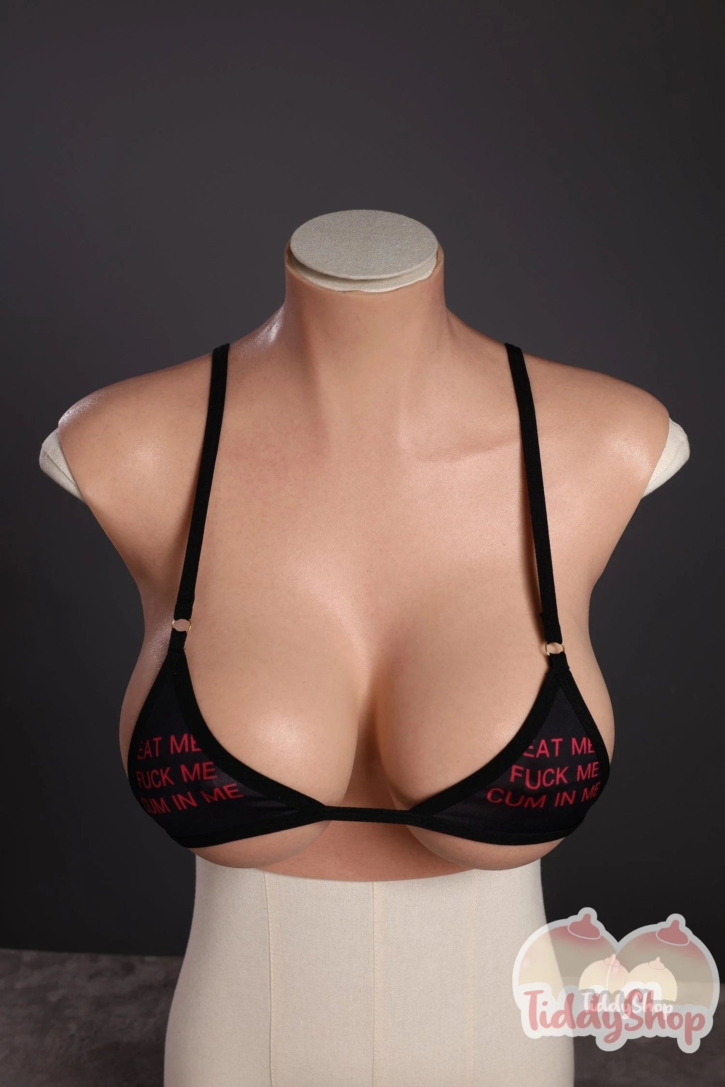 TiddyShop Beata - SimulaFeel® Tits 6.83 lb / 3.1Kg 100% Platinum Silicone Tiddies, Gel Filled, Extremely Realistic Feeling Wearable Boobs, Real 3D Skin Texture, Made with TiddyShop's New Patented Silicone Technology - TiddyDollHouse TiddyShop