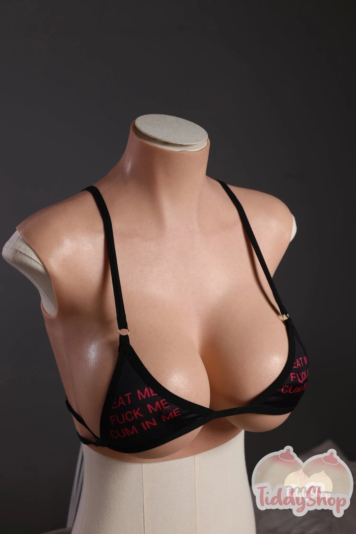 TiddyShop Beata - SimulaFeel® Tits 6.83 lb / 3.1Kg 100% Platinum Silicone Tiddies, Gel Filled, Extremely Realistic Feeling Wearable Boobs, Real 3D Skin Texture, Made with TiddyShop's New Patented Silicone Technology - TiddyDollHouse TiddyShop