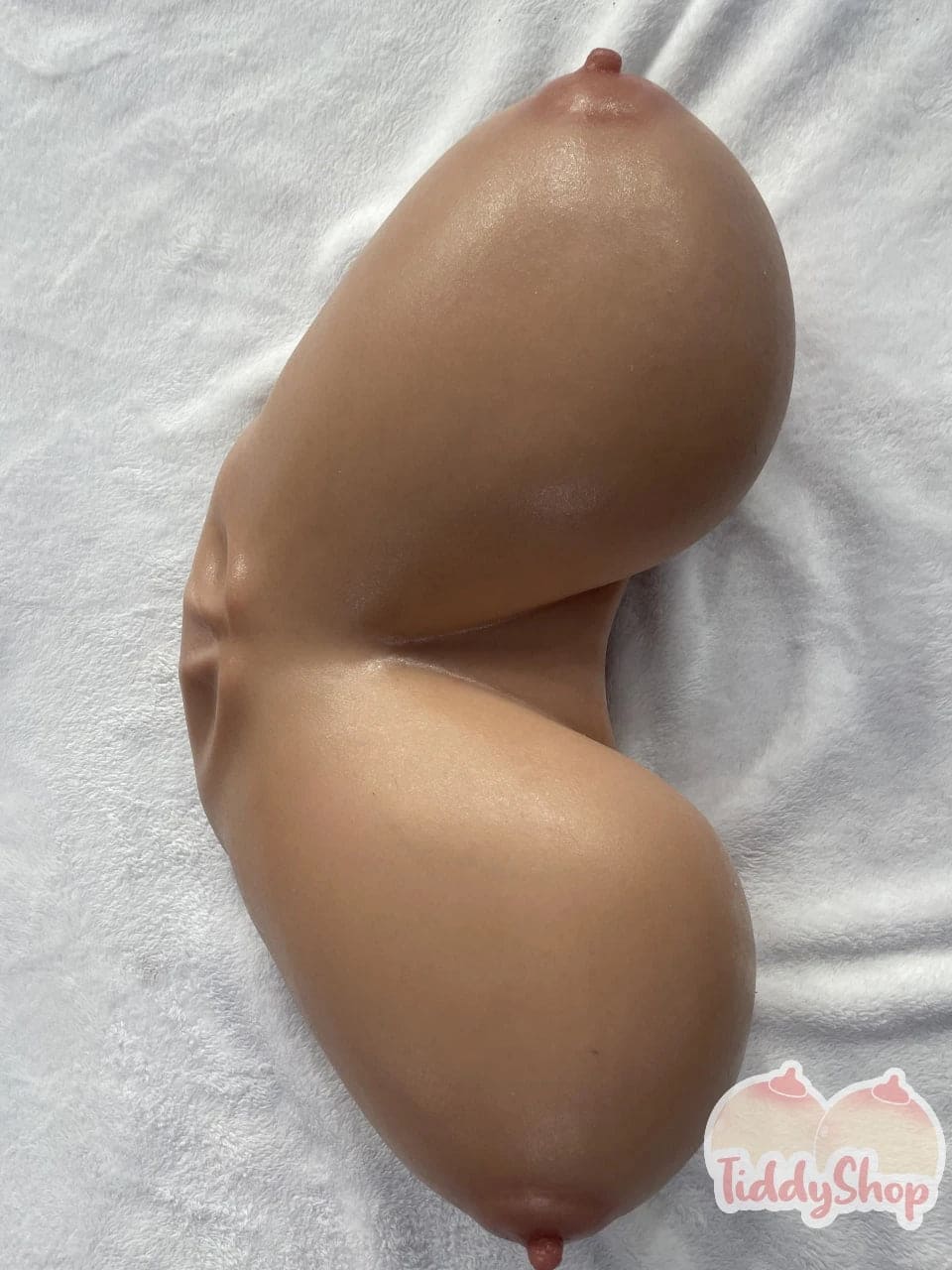 TiddyShop Buffy - SimulaFeel® Tits 16.5 lb / 7.5Kg 100% Platinum Silicone Tiddies, Gel Filled, Extremely Realistic Feeling Big Jiggly Boobs, Made with TiddyShop's New Patented Silicone Technology - TiddyDollHouse TiddyShop