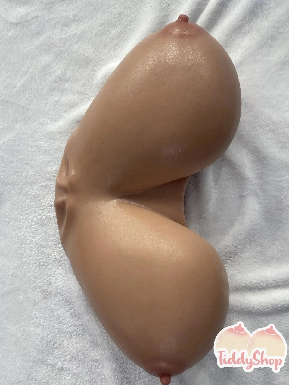 TiddyShop Buffy - SimulaFeel® Tits 16.5 lb / 7.5Kg 100% Platinum Silicone Tiddies, Gel Filled, Extremely Realistic Feeling Big Jiggly Boobs, Made with TiddyShop's New Patented Silicone Technology - TiddyDollHouse TiddyShop