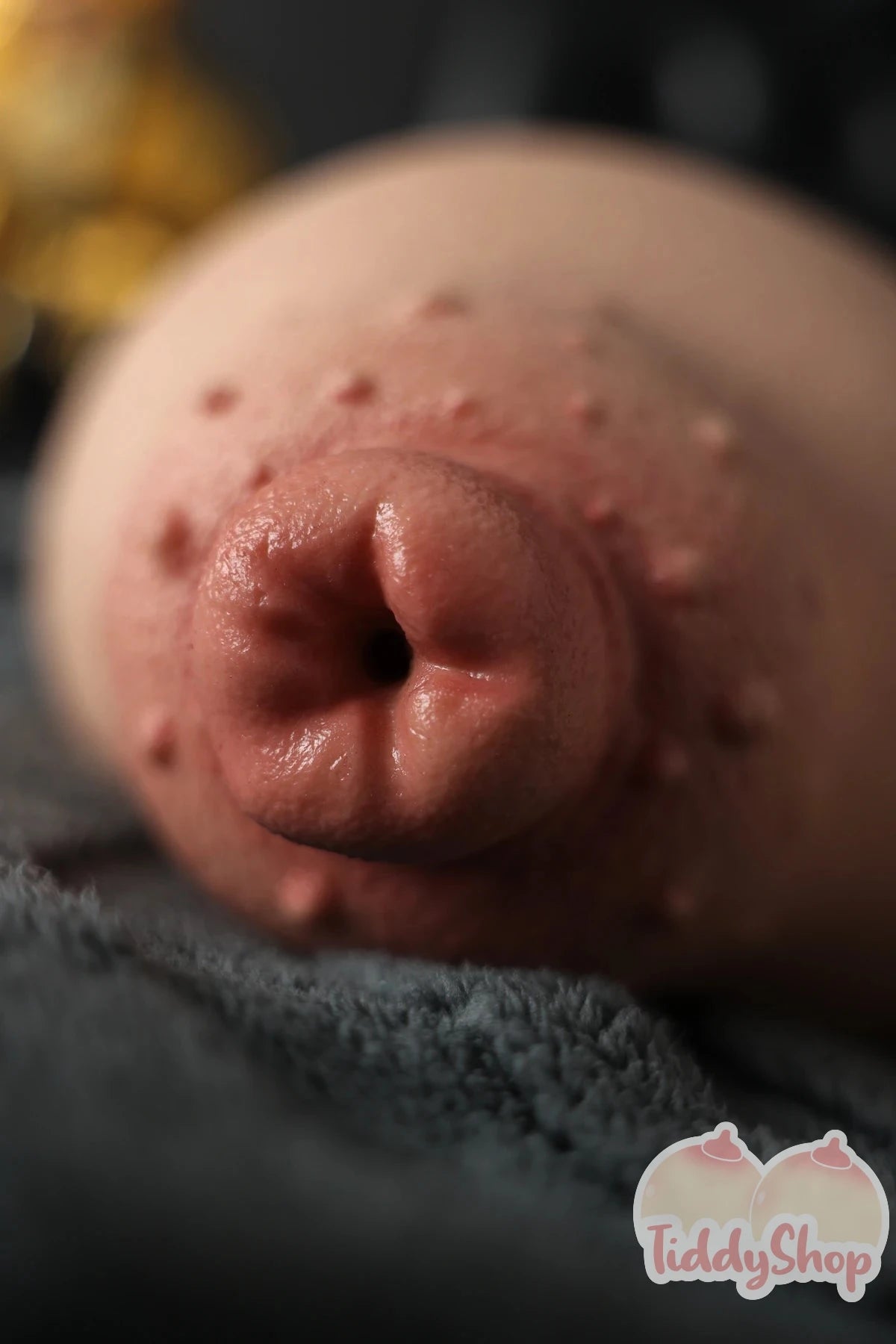 TiddyShop E - SimulaFeel® Tits 60.41 lb / 27.4Kg 100% Platinum Silicone Tiddies, Gel Filled, Nipple-fucking, Extremely Realistic Feeling Big Jiggly Boobs, Real 3D Skin Texture, Made with TiddyShop's New Patented Silicone Technology - TiddyDollHouse TiddyShop