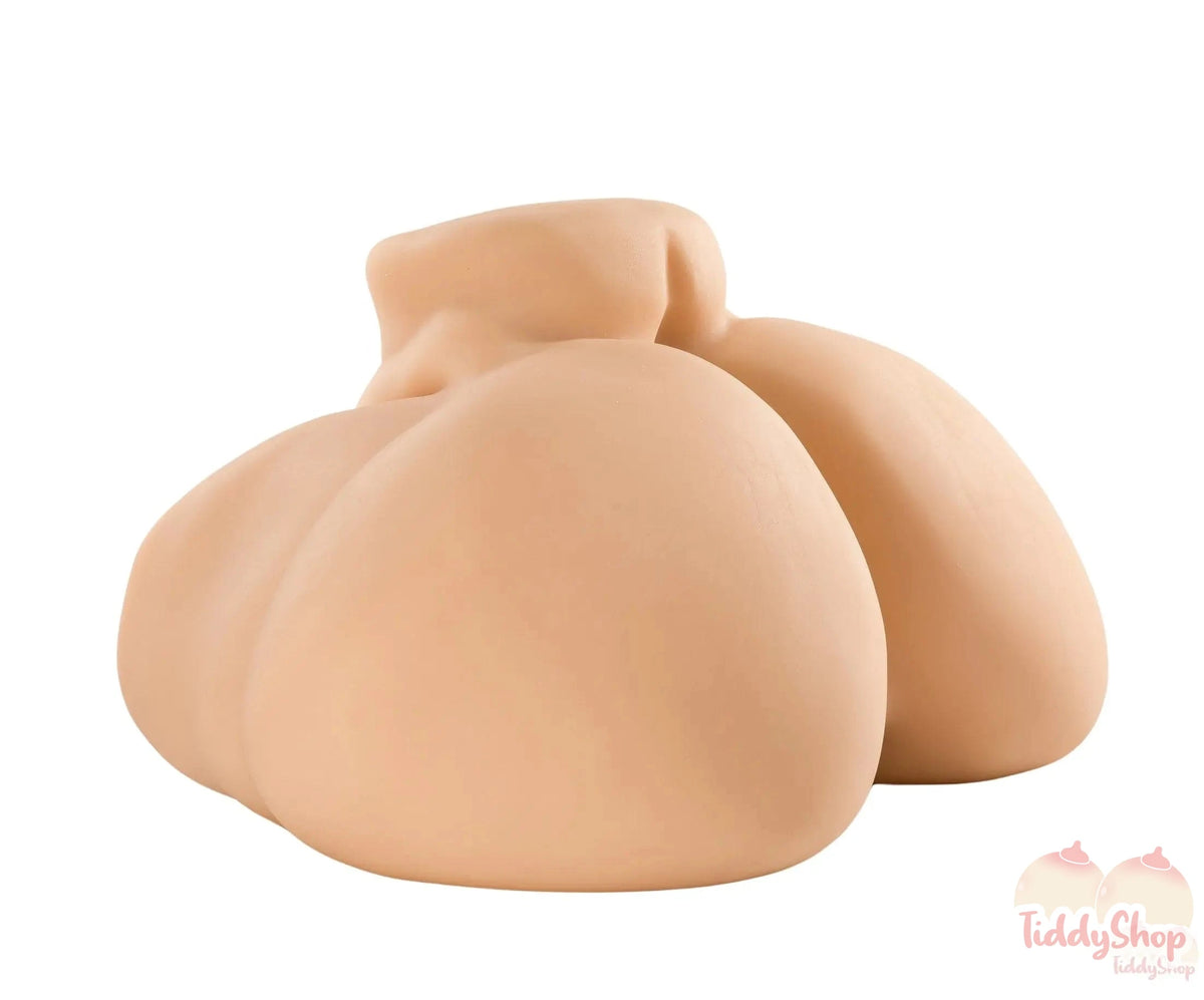 TiddyShop Heavenly Madame Squishable - JelloJiggles BBW Pear Gigantic Ass 94lb (43 kg)  - Extremely Jiggly Huge Booty Giant Butt Hip Toy Onahole - TiddyDollHouse TiddyShop Beige-Fully-Gel-Filled-in-first-video-No-added-col