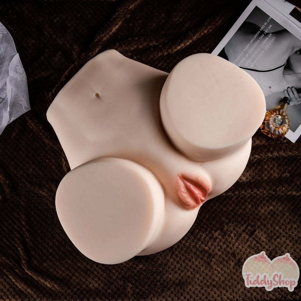 TiddyShop Kelly- Big Extra Jiggly Booty Butt & Thighs Hip Toy Jiggle Big Ass- 38.58lb (17.5kg) Onahole (with vagina and anus) -  Sex Toy - TiddyDollHouse TiddyShop