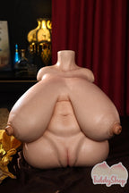 TiddyShop Tanya 48.5lb/22kg - SimulaFeel® Platinum Silicone, Nipples-fucking, Gel Filled Jiggly Boobs & Ass, Ultra Realistic Tiddyshop Pantented Silicone Technology - TiddyDollHouse TiddyShop
