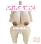 TiddyShop Thicc Gina - Fully Gel Filled Jiggly Ass & Tits Torso 108lb (49 kg) - Extremely Jiggly Onahole with Weight Reducing Foam Inside Stiffer Body Parts - Full Size Doll - TiddyDollHouse TiddyShop