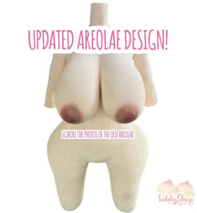 TiddyShop Thicc Gina - Fully Gel Filled Jiggly Ass & Tits Torso 108lb (49 kg) - Extremely Jiggly Onahole with Weight Reducing Foam Inside Stiffer Body Parts - Full Size Doll - TiddyDollHouse TiddyShop