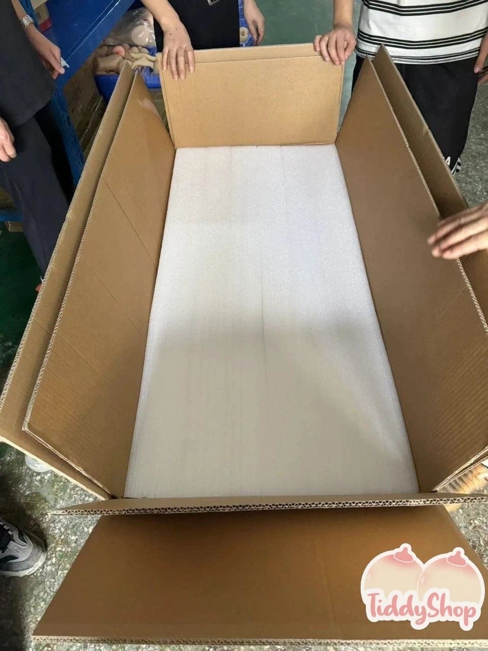 TiddyShop Thicc Gina - Fully Gel Filled Jiggly Ass & Tits Torso 108lb (49 kg) - Extremely Jiggly Onahole with Weight Reducing Foam Inside Stiffer Body Parts - Full Size Doll - TiddyDollHouse TiddyShop