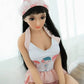BAT-FBA088-A - 34.6" (88 cm) Long Dark Haired Doll Onahole - Busty Anime Sex Toy Doll - TiddyDollHouse TiddyShop