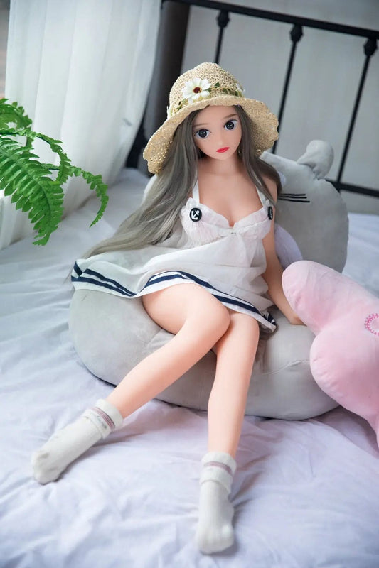BAT-FBA100-AY1 - 39.4" (100 cm) Long Haired Doll Onahole - Busty Anime Sex Toy Doll - TiddyDollHouse TiddyShop