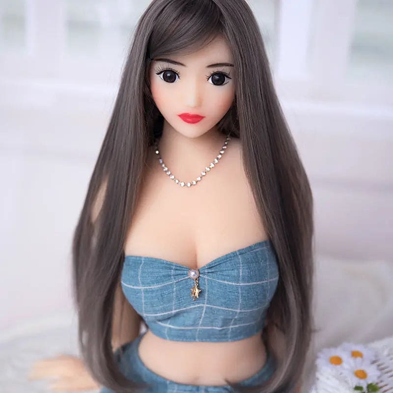 BAT-FBA100-AY2 - 39.4" (100 cm) Long Haired Doll Onahole - Busty Anime Sex Toy Doll - TiddyDollHouse TiddyShop